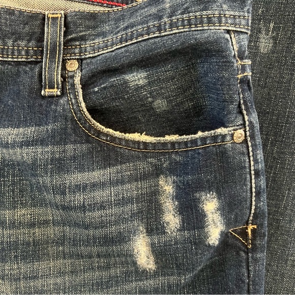 Vintage Buckle BKE 67 Jeans Mens Size 36x33 Medium Wash Boot Tyler Flare Y2K - Picture 3 of 14